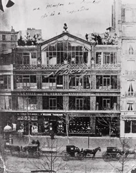 Nadars atelier i 35 Boulevard des Capucines, Paris, ca. 1855